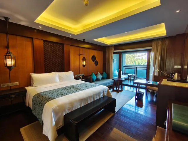 غرفة بريميير بسرير كينج، Luhuitou Sanya Resort 6/7