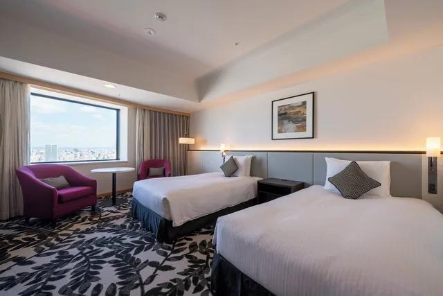 Premium, Twin Beds, Canyon View، Ana Crowne Plaza Grand Court Nagoya 1/8