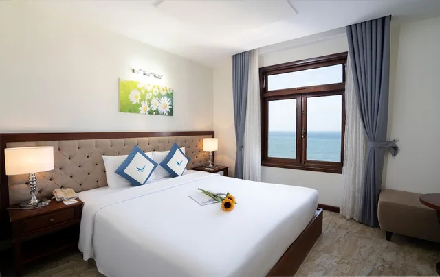 غرفة ديلوكس بسرير مزدوج بإطلالة على البحر، Apus Hotel 2/7