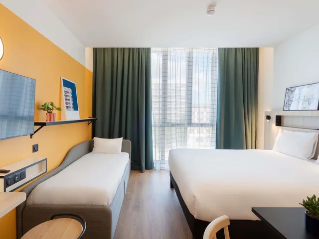 استوديو بسرير مزدوج وسريرين منفصلين، Aparthotel Adagio Access Rouen Centre Cathedrale 6/10
