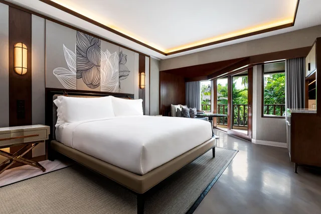 غرفة بسرير كينج بإطلالة على الحديقة، The Laguna A Luxury Collection Resort And Spa 1/2