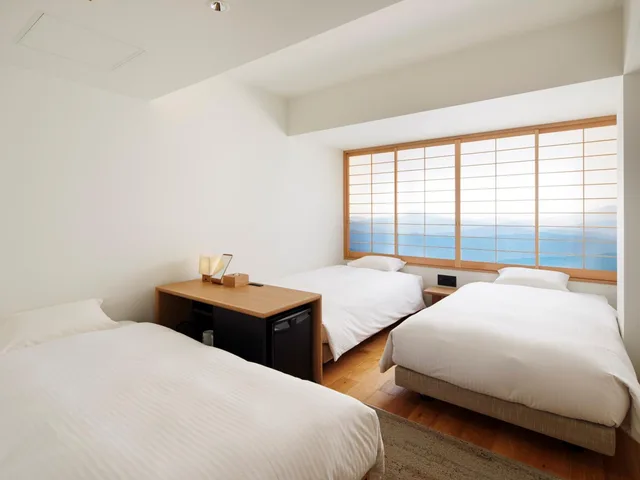 غرفة بسريرين منفصلين، Hotel androoms Kyoto Shichijo 3/8