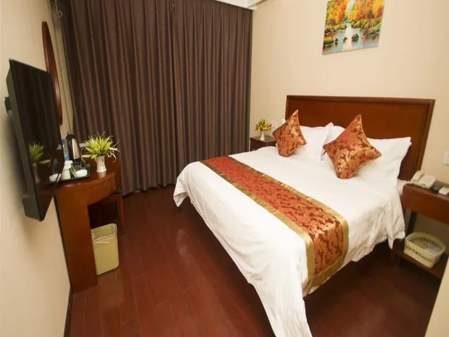غرفة بسرير كينج، GreenTree Inn Jining Jiaxiang County Jianshe South Road Express Hotel 1/2