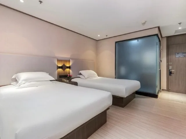 غرفة بسريرين منفصلين، Hanting Hotel (Guangzhou Nancun Xingnan Avenue) 1/3