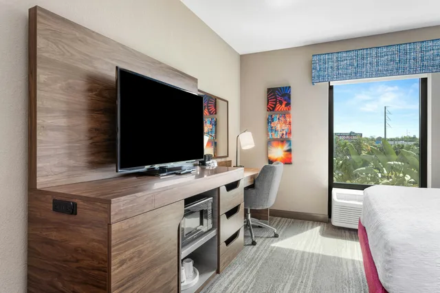 غرفة بسريرين كوين، Hampton Inn Suites Orlando Apopka 4/6