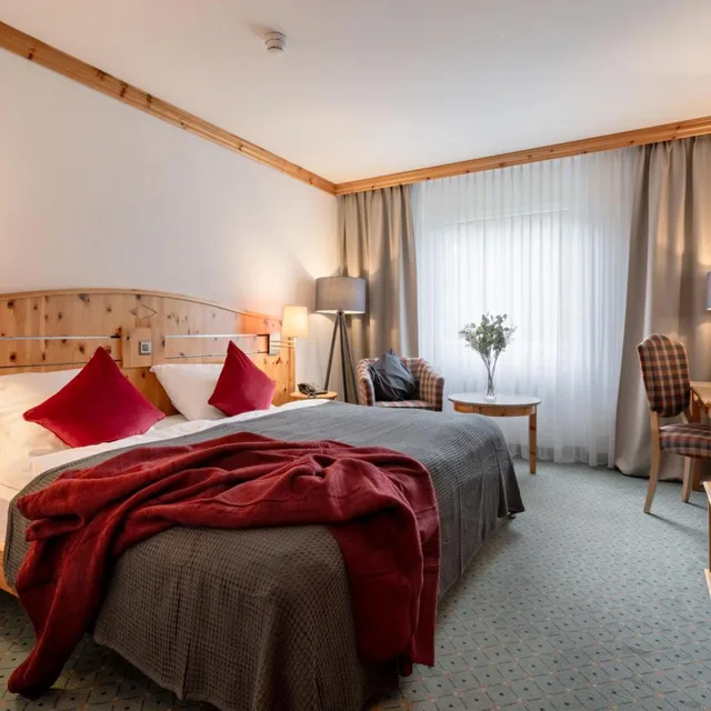 غرفة قياسية بسرير مزدوج أو سريرين منفصلين، Robinson Club Arosa 2/10