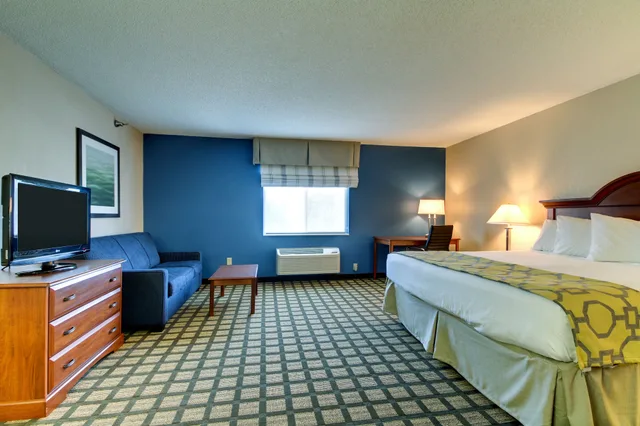 جناح استوديو ديلوكس بسرير كينج، Galesburg Inn and Suites 1/5