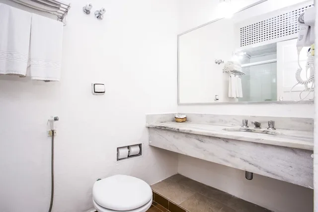 غرفة قياسية بسرير مزدوج وسرير فردي في الطابق الأرضي، Ilhabela Hotel 7/10