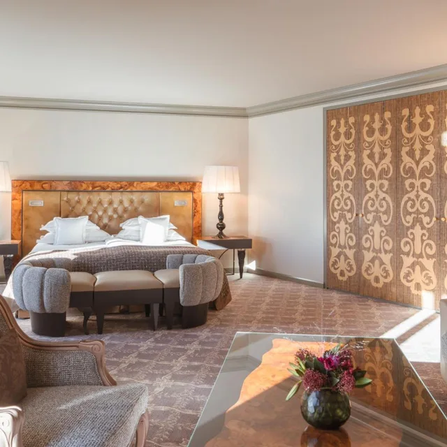 جناح جونيور كبير بإطلالة على البحيرة، Carlton Hotel St Moritz 6/9