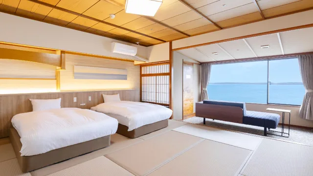 Japanese, Superior, Twin Beds, Ocean View, Indoor Bath، TAOYA Wakura 1/1