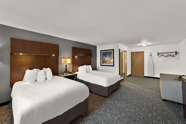 غرفة بسريرين كوين، Quality Inn & Suites Caribou 1/2