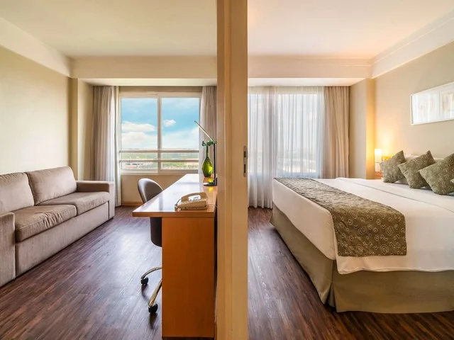 غرفة قياسية بسرير مزدوج، Mercure Guarulhos Aeroporto Hotel 8/10
