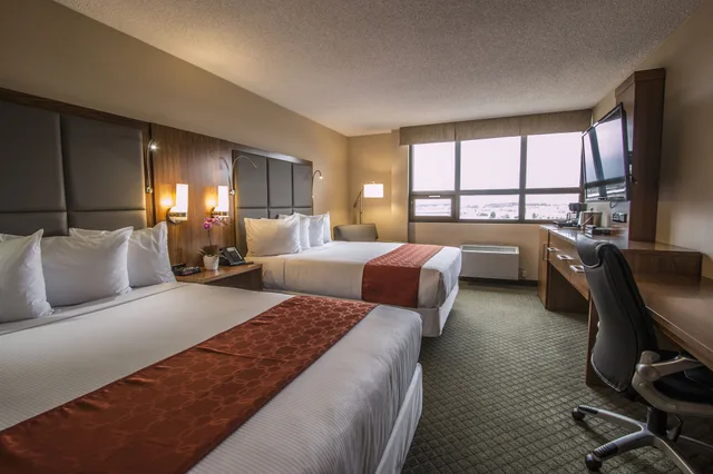 غرفة ديلوكس بسريرين كوين، Ramada By Wyndham Northern Grand Hotel Conference Centre 4/5