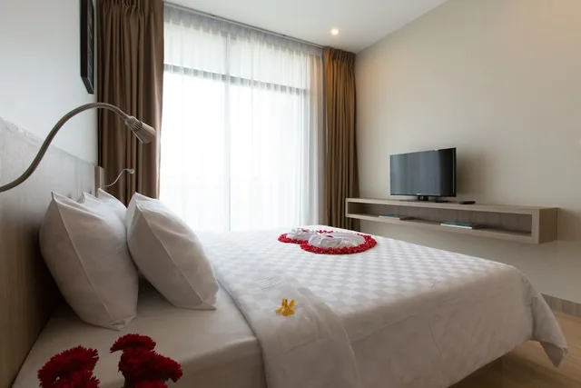 جناح ديلوكس بسرير كوين، Sugar Palm Residence 7/10