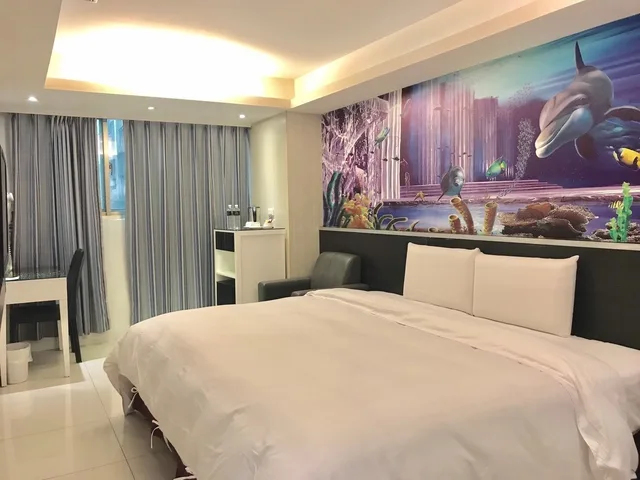 غرفة قياسية بسرير مزدوج، Hub Hotel Tucheng 3/6