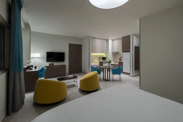 استوديو بسرير مزدوج، شقق أداجيو الفندقية جدة طريق الملك(Adagio Aparthotel Jeddah Malik Road) 8/10
