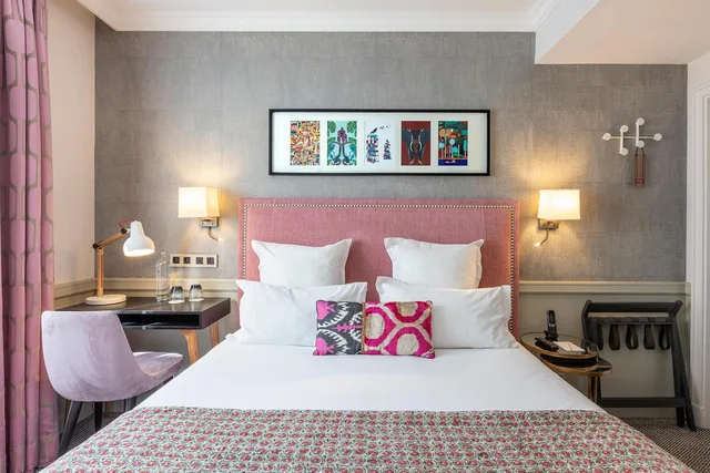 غرفة كلاسيكية بسرير كينج، Hotel Adele & Jules 3/4