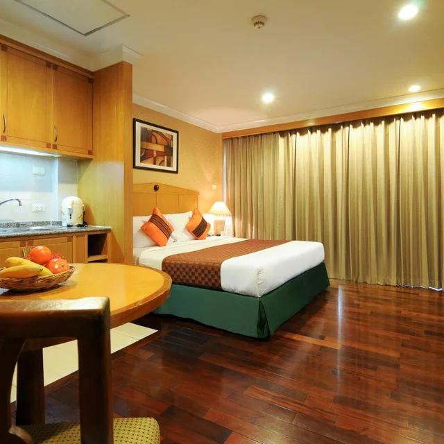 استوديو سوبيريور بشرفة، Admiral Suites Bangkok 3/9