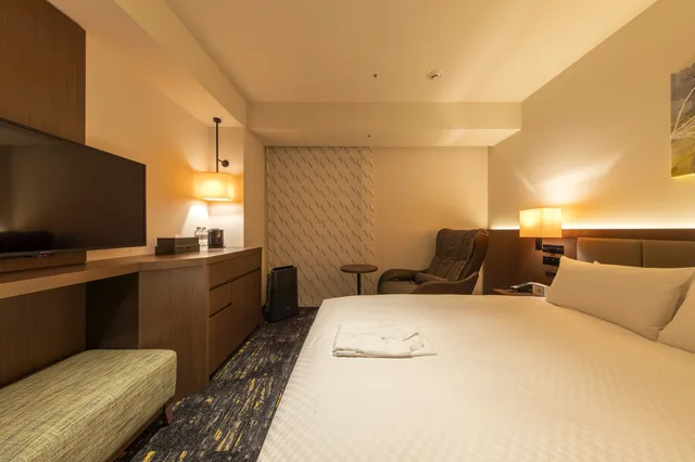 غرفة مفردة بسرير مزدوج، Hotel Forza Nagoya Sakae 2/3