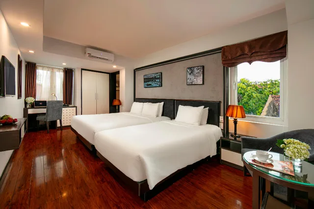 غرفة ثلاثية، Hanoi La Palm Premier Hotel & Spa 1/2
