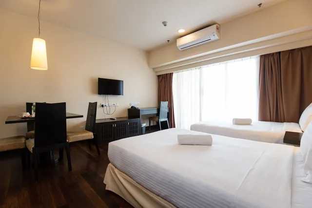 استوديو ديلوكس بسريرين منفصلين بمطبخ صغير، Resort Suites At Bandar Sunway 2/4