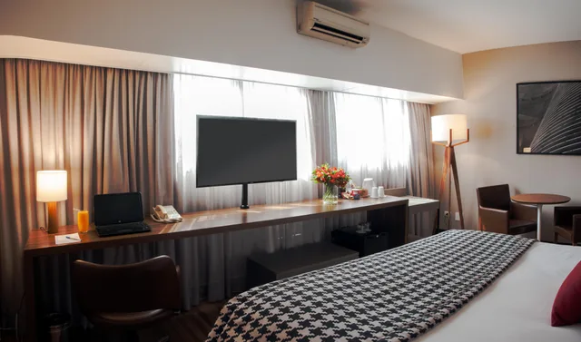 جناح ديلوكس بسرير مزدوج، Wyndham Sao Paulo Berrini 3/3