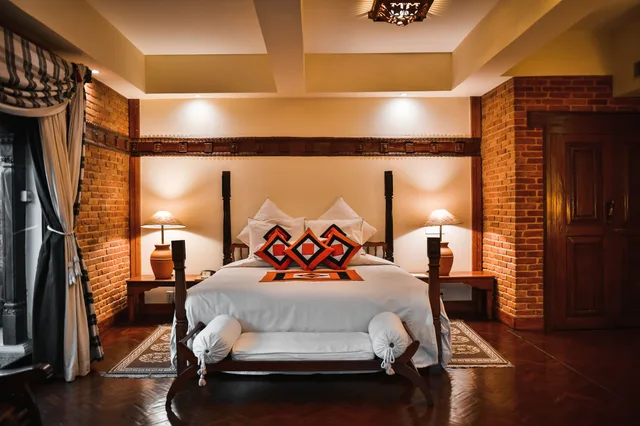 جناح جونيور بسريرين منفصلين، The Dwarika S Hotel 1/8