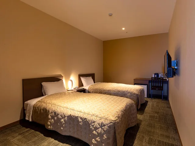 Business, Twin Beds, Hill Hotel Sunpia Iga 1/2
