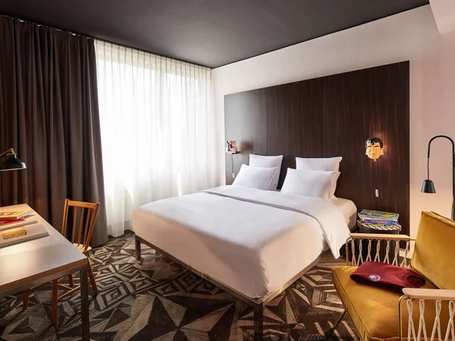 Large Mama, King Bed، Mama Shelter Prague 3/10