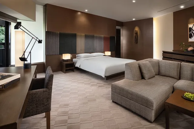 غرفة ديلوكس بسرير كينج بشرفة، HYATT REGENCY KYOTO 1/3