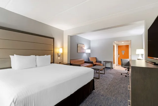 غرفة قياسية بسرير كينج مع أريكة، Best Western Plus McAllen Airport Hotel 1/4