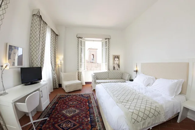 غرفة قياسية بسرير مزدوج بإطلالة، Hotel San Miniato 1/9