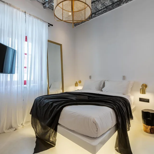 غرفة قياسية بسرير مزدوج، The TownHouse Mykonos - Adults Only 3/6
