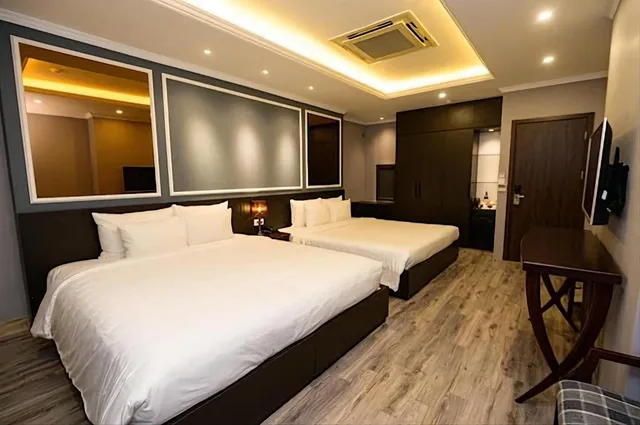 غرفة عائلية بسريرين مزدوجين، Skylark Boutique Hotel 1/1