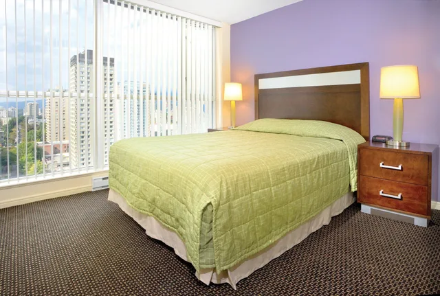شقة سكنية قياسية بسريرين كوين بغرفتي نوم بمطبخ، WorldMark Vancouver The Canadian 4/6