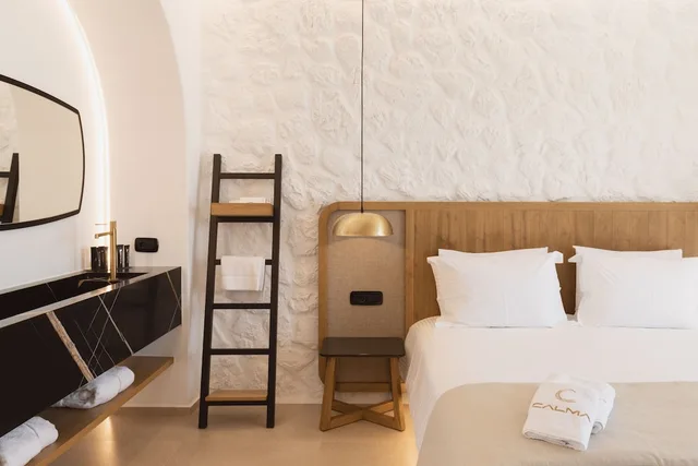 جناح استوديو بسرير كينج بإطلالة على البحر، Calma Suites Mykonos 3/4