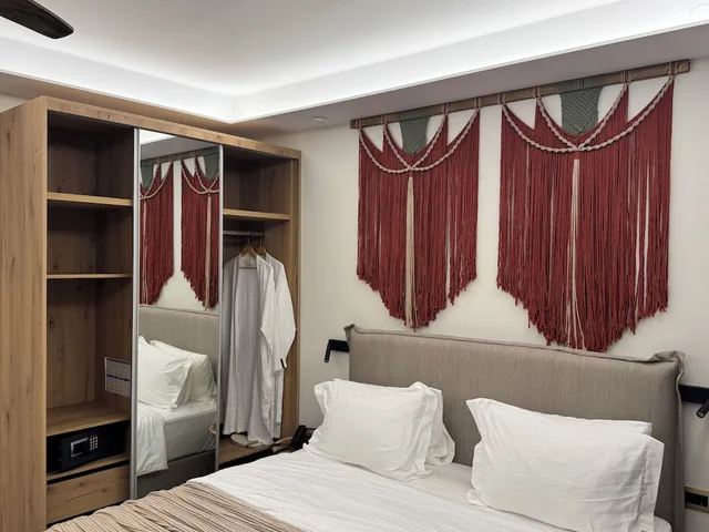 Executive, Double Bed, Partial Sea View, The Noverian Antama Organic Beach Resort Chania 9/10