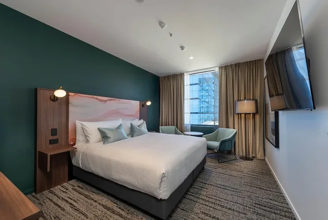 غرفة ديلوكس بسرير كينج، TRYP by Wyndham Pulteney Street Adelaide 1/1