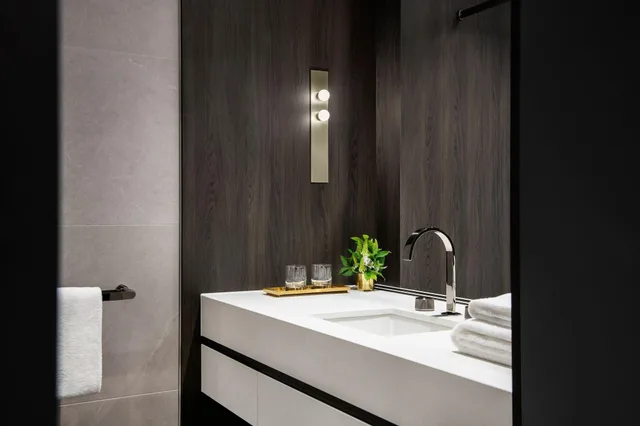 غرفة كلوب بسرير مزدوج، Melbourne Marriott Hotel Docklands 7/10