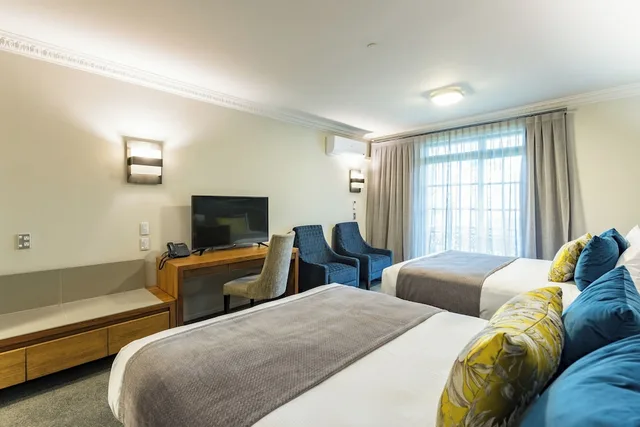 غرفة ديلوكس بسريرين كوين، Distinction Rotorua Hotel & Conference Centre 3/6