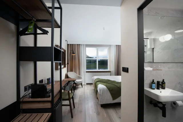 غرفة ديلوكس بسريرين منفصلين، Hotel Klaustur 5/5