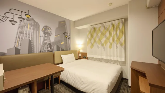 غرفة قياسية بسرير مزدوج، Via Inn Shin Osaka 1/1