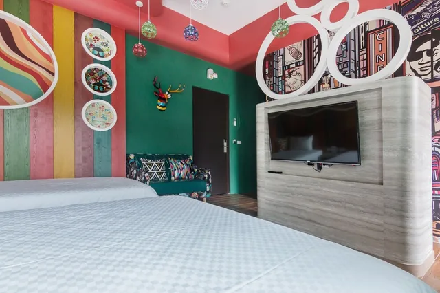 غرفة كومفورت ثلاثية بسرير كوين وسرير فردي بشرفة، The Dawn B&B 2/6
