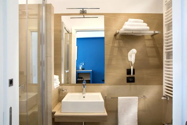 جناح ديلوكس بسرير كوين بإطلالة على المدينة، 50 SUITE B&B 3/4