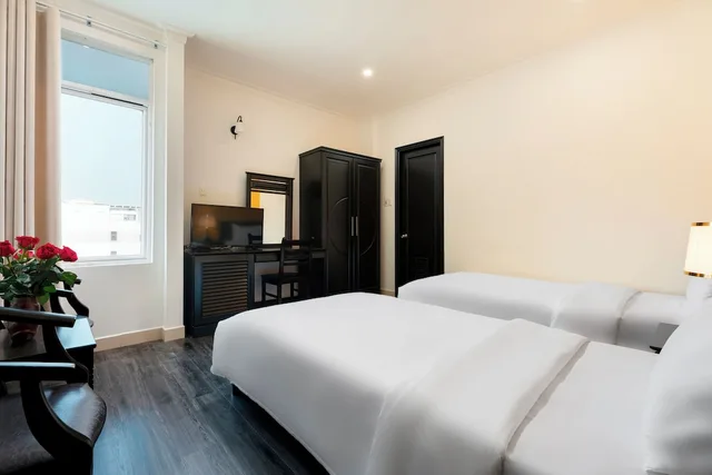 غرفة سوبيريور بسرير مزدوج أو سريرين منفصلين بإطلالة على المدينة، Amanda Hotel 4/5