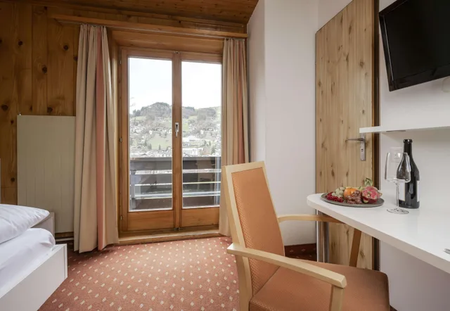 غرفة مفردة بإطلالة على البحر بشرفة، Banklialp Hotel - Restaurant 4/4
