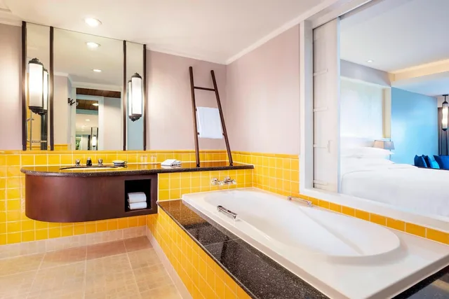 غرفة بسرير كينج بشرفة، SHERATON SAMUI RESORT 8/9