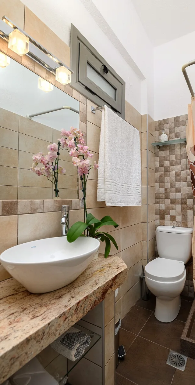 غرفة صغيرة بإطلالة على البحر مفردة بسرير مزدوج، Avra Hotel 3/4