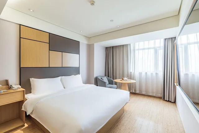 غرفة بزنس بسرير كينج، JI Hotel (Nanjing Xinjiekou Central Mall) 1/1