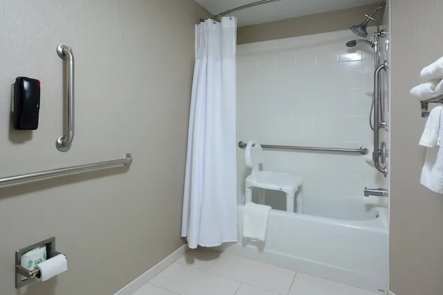 استوديو بسرير كينج مع أريكة بحوض استحمام لذوي الإعاقة، Springhill Suites By Marriott Lynchburg Airport/University Area 7/8